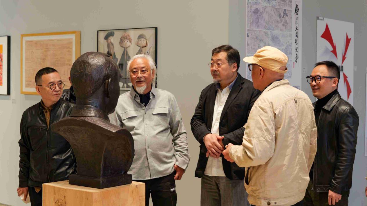 “自真——中国美术学院湖北校友会首届艺术展”隆重开幕,院长王梦林教授发表致辞